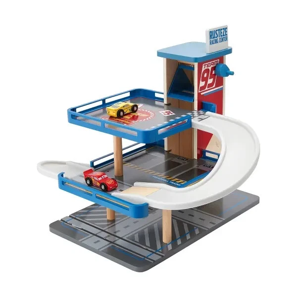 Disney Pixar Wooden Toys Car Racing Centre For Kids Toys Christmas Birthday Gift