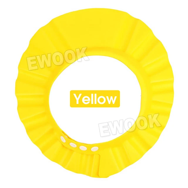 Adjustable Baby Shower Cap Baby Kids Children Bath Shampoo Shield Hat Vic