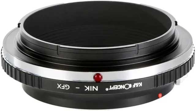 K&F Concept Lens Mount Adapter for Nikon AI, AI Mount Lens to Fuji GFX Camera 2