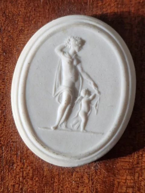 Medaille Meissen Porzellan wohl Venus auf Holz -Staatliche Museen zu Berlin DDR-