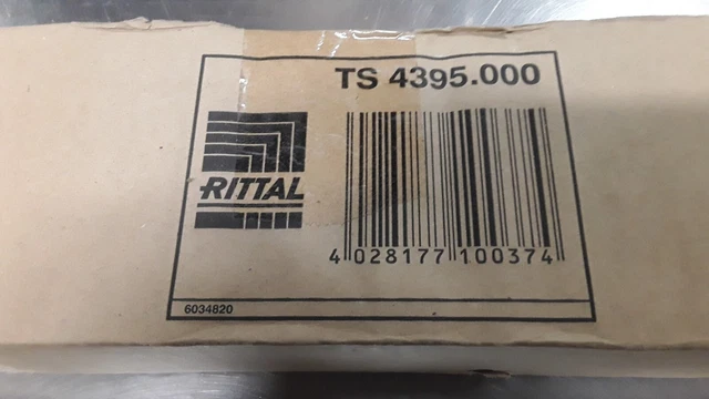 Qty. 4 Rittal TS 4395.000 Support Rail 6034820