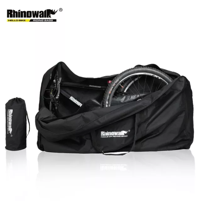 Rhinowalk Folding Bicycle Carry Bag for 26-29 Inch Portable Bike Transport Case