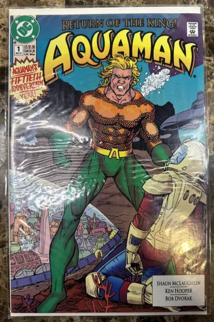 Aquaman Return of the King #1 Dec 1991 DC Comics Comic Book