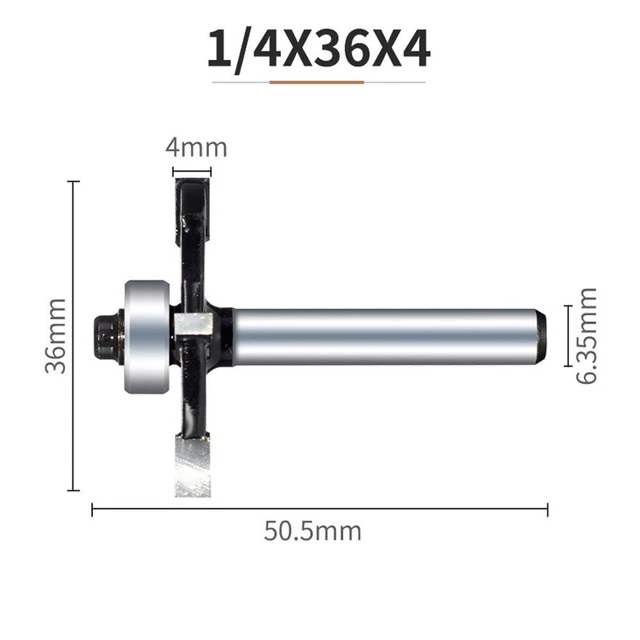 Embout De Routeur Mandrin à Pince - Tiges 6/6,35/8 Mm, Acier Carbone, Haute Qualité