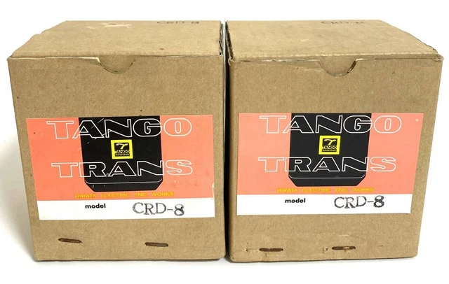 TANGO CRD-8 HI-FI Output Transformer Pair Set NEW Unused