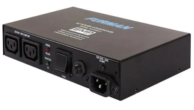 FURMAN - Compact Power Conditioner With Auto-Resetting Voltage Protection