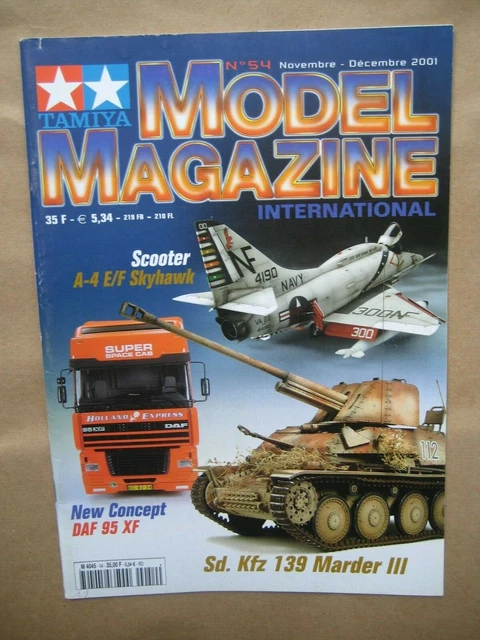 Revue Modèle Magazine N°542 - Plan Encarté 'La Buse' / F 91 S Thunder Tiger - Occasion