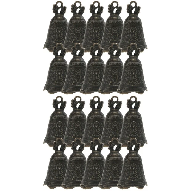 20 Pcs Success Bell Wind Chime Pendant Cars Ornament Delicate