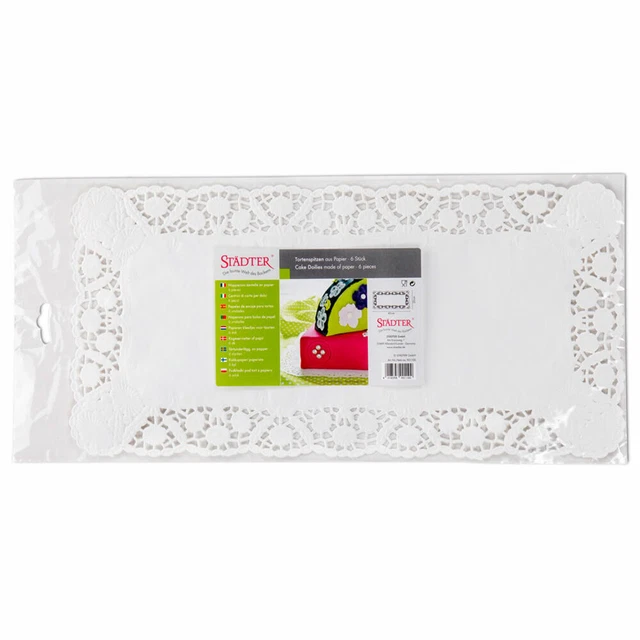 ScrapCooking Tortenunterlage 5er Set - Rechteckig 30x20 Cm