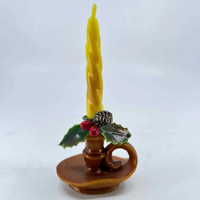 Vela de Novedad Gurley Navidad Acción de Gracias Espiral en Portavelas SC9