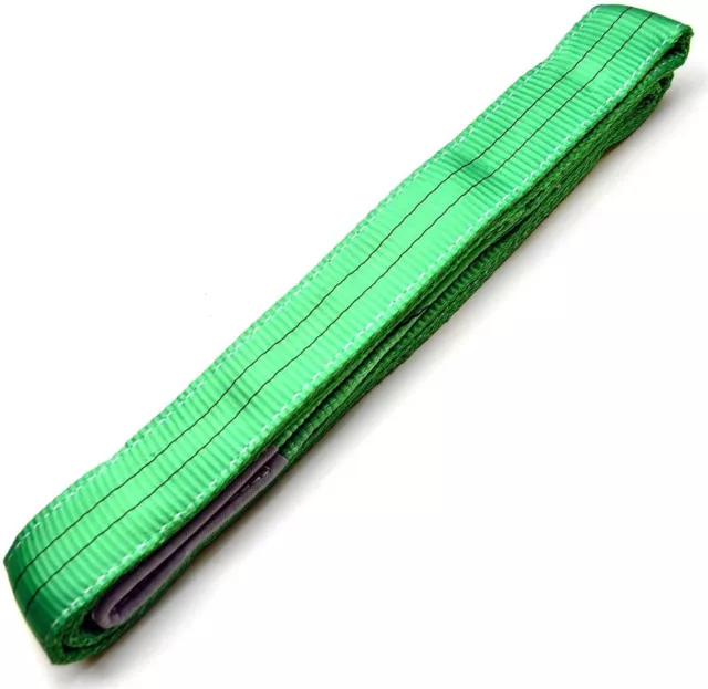 Webbing Sling 2 Tonne 3M X 60mm 2000Kg Flat Cargo Webbing Straps Lifting Straps