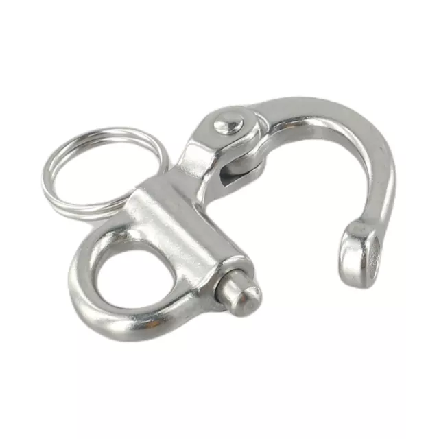 Marine Grade Boat Anchor Chain Eye Shackle 316 Stainless Steel 52mm 450kg