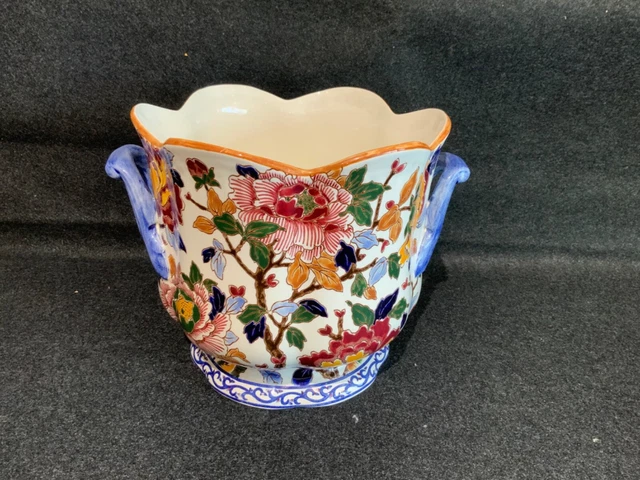 BEAU CACHE POT En Faience De Gien Modele Pivoines Tres Bon Etat EUR 149 ...