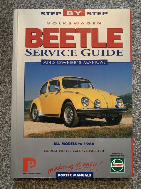 Vw Quick Guide VOLKSWAGEN BEETLE STEP-BY-STEP Service Guide: The Total Guide to VW ...
