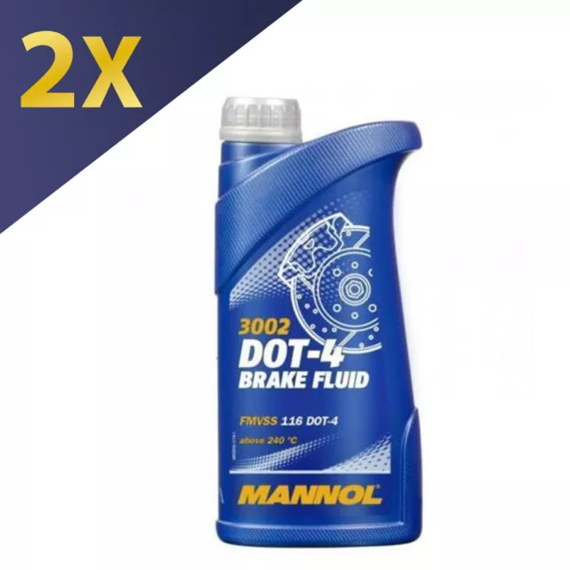 2X 1L Sct Brake Clutch Fluid Dot4 Sae J 1703 Fmvss 116 Dot 4 Iso 4925