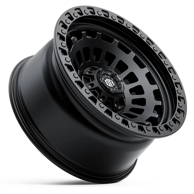 FORD RANGER / RAPTOR WHEELS 20 INCH BLACK ROCK HEX SATIN BLACK 4X4 RIMS ...