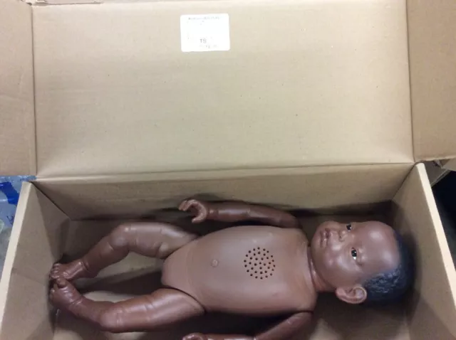 RealityWorks Real Care Baby II-Plus Black African Female Girl Infant Simulator