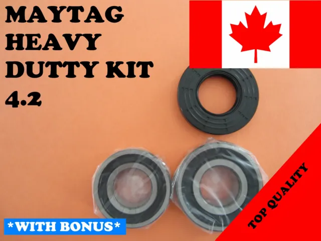 FRONT LOAD WASHER,2 TUB BEARINGS AND SEAL, Maytag,Amana, KIT # 4.2