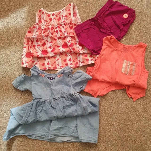 Girl Girls 🩷 6-7 Years Clothes Bundle Tops / Dresses /Shorts/Summer Outfits