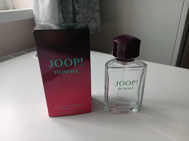 Joop! Homme Edt 75ml  Bottle With Box - Empty