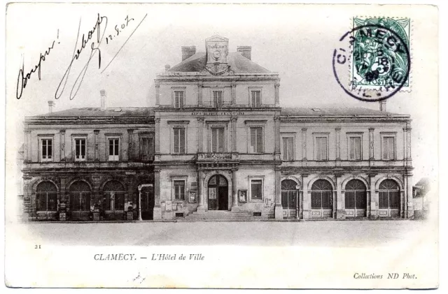 (S-102093) FRANCE - 58 - CLAMECY CPA      N.D.  ed.
