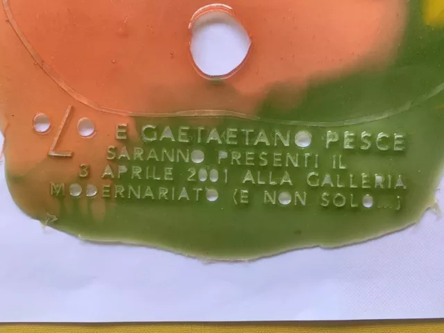 Gaetano Pesce, Invito In Resina 3