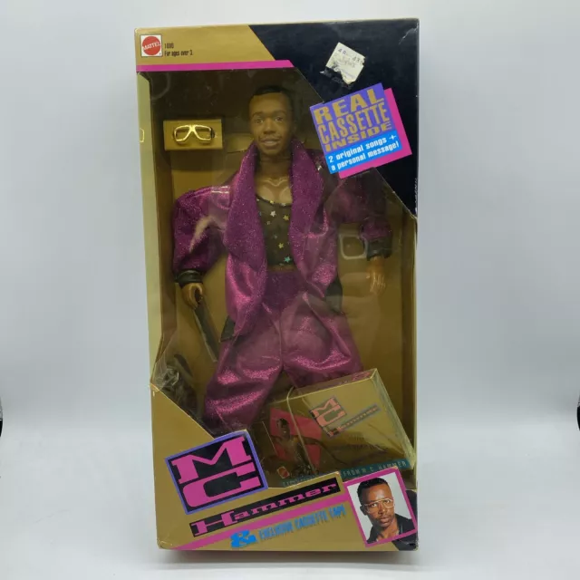 MC HAMMER MATTEL DOLL W CASSETTE TAPE MIB NEW 1991 Vintage 1990s Figure Rare