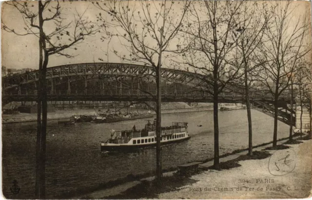 CPA PARIS 16e Pont du Chemin de Fer de Passy (66256)