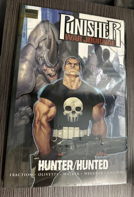 PUNISHER WAR JOURNAL VOL 3 HUNTER HUNTED HC Marvel NEW SEALED 2008 Matt Fraction