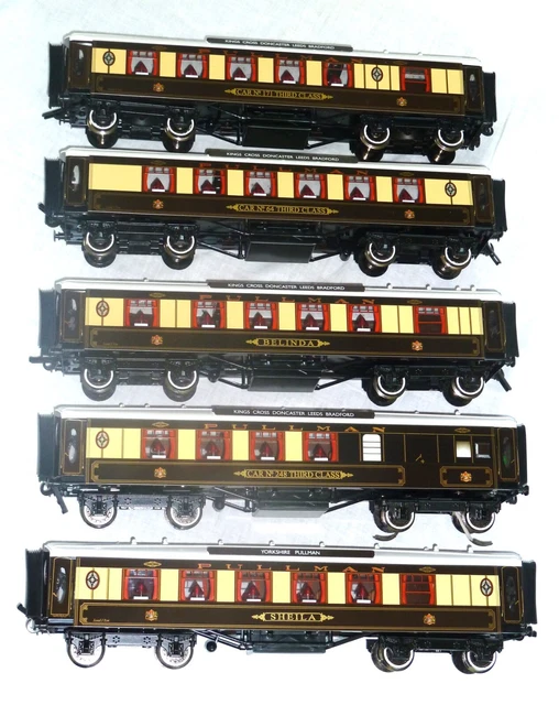 DARSTAED O GAUGE Rare Yorkshire Pullman Set in Mint Condition Boxed £
