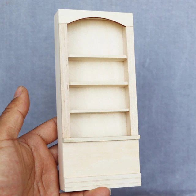 FURNITURE TOY DOLLHOUSE Bookcase Bookshelf Display Model £11.65