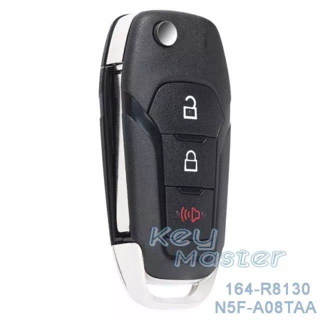 for Ford F-150 F-250 350 450 Explorer 2015-2023 Flip Remote Key Fob N5F-A08TAA