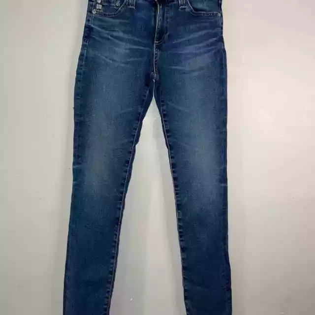 AG adriano goldschmied jeans the prima raw hem cigarette jeans size 24