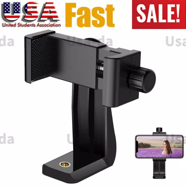 Universal Smartphone Tripod Stand Holder support Cell Phone Clip Mount Adapter
