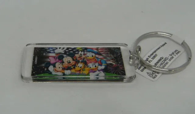 Disney Keychain Keyring - 2012 Logo Mickey and Pals Keychain