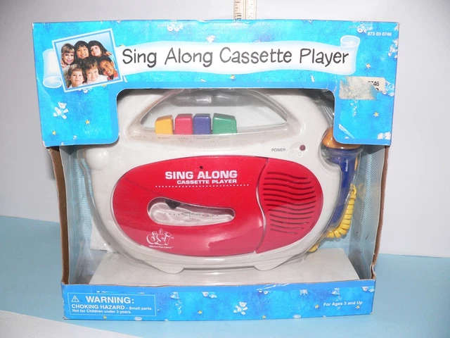 VINTAGE SING ALONG Cassette Player Recorder DSI Toys $59.63