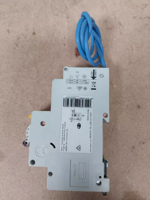 Eaton RCBO 32 Amp 30mA Type C 32A Memshield 3 C32 Compact EMCH132R30C NEW 2