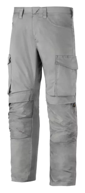 Snickers Trousers 6801 Service Line Snickers Trouser With Knee Guard Grey
