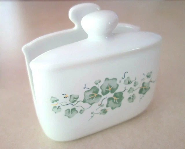 Corelle Callaway  Green Ivy Napkin Holder Corning Coordinates Jay Imports