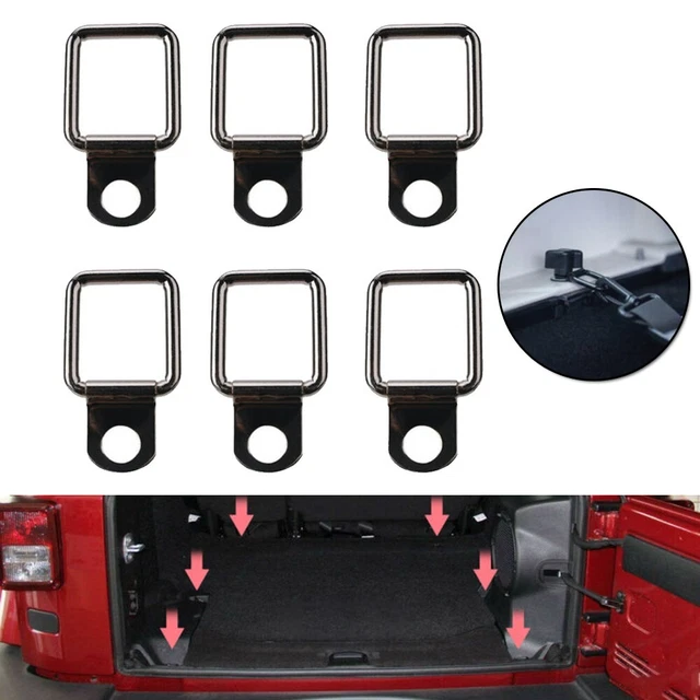 6 St D Anneau Sangles Pick-Up Fret Lourds Traitement Antirouille Inox Pièces