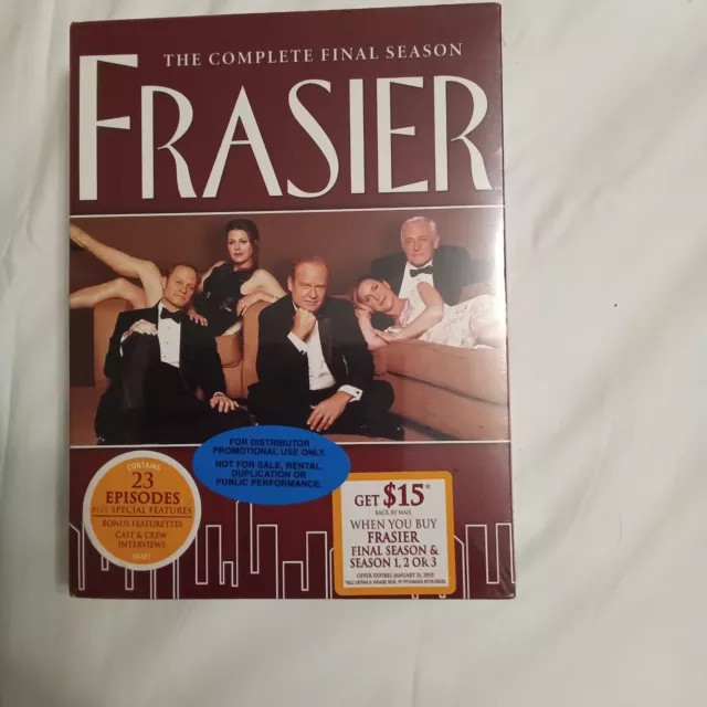 Frasier The Complete Eleventh & Final Season DVD New & Sealed