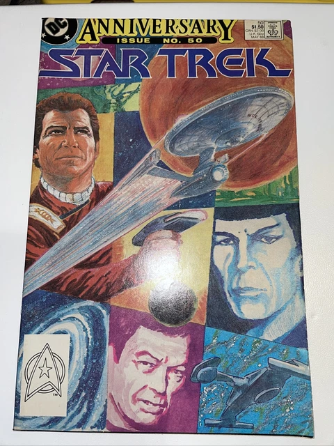 Dc Comics: Star Trek Anniversary Issue # 50 May 1988!!