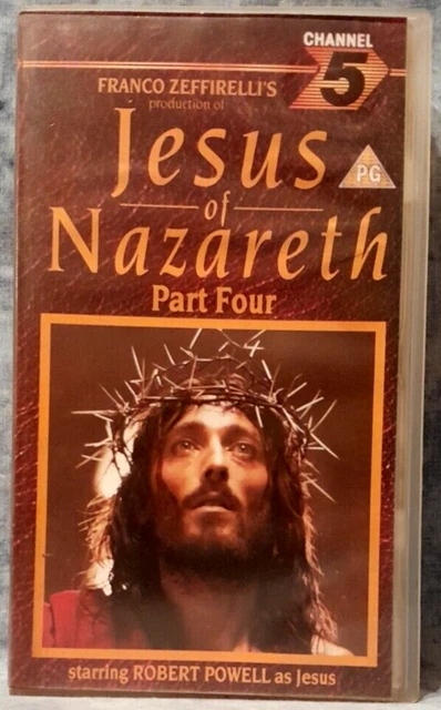 JESUS OF NAZARETH: Part Four [PAL VHS Video Tape-1987] Robert Powell ...