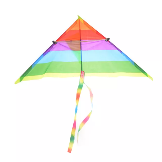 Rainbow Kite Outdoors Baby Toys For Kids Kites without Control Bar and Lin`uk Sb