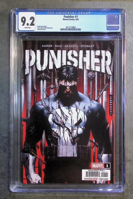 The Punisher #1 (2022 Marvel Comics) 1st Print CGC 9.2