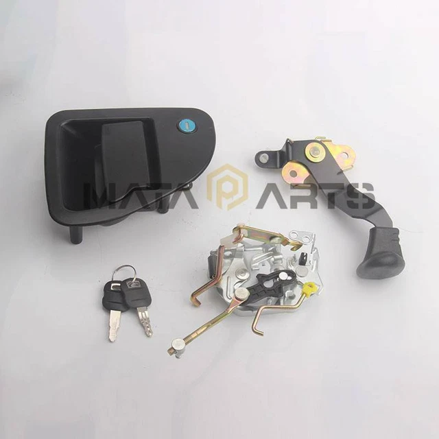 Operator Cabin Lock Set CabDoor Lock For Caterpillar E305 E306 E307 Excavator