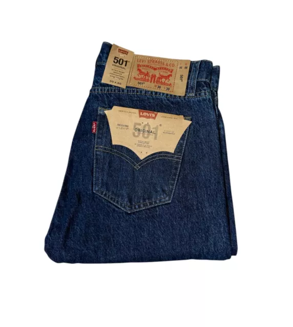 LEVI S JEANS 501 0194 Dark Stone Washed 33.01 PicClick UK