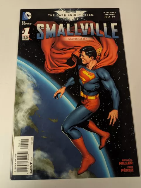 Smallville Season 11 #1 2Nd Print Gary Franks Variant Nm. (Dc Comics 2012) Htf