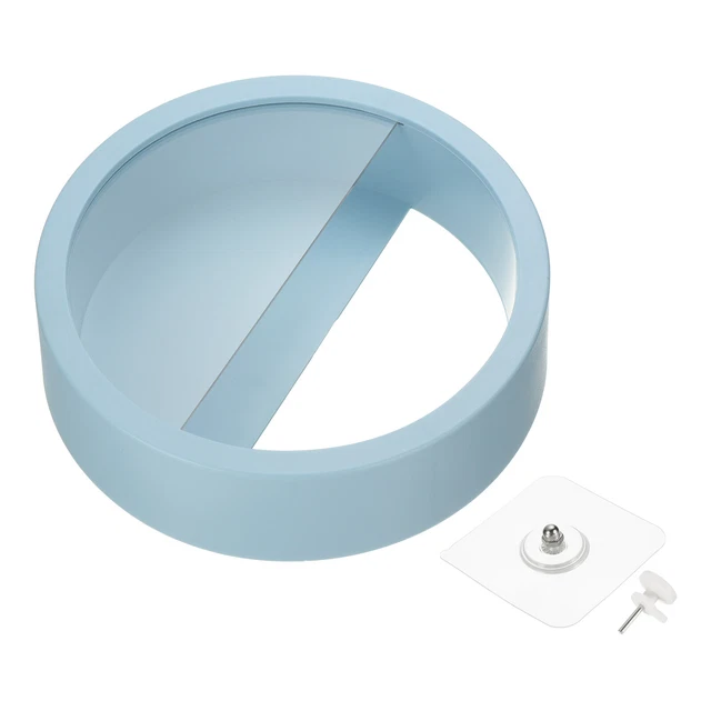 Floralo Teramo Vaso Rotondo Per Piante, 30 Cm, Color Crema Lucido Con Serbatoio D'Acqua E Ruote - Elegante E Pratico Per Interni/Esterni