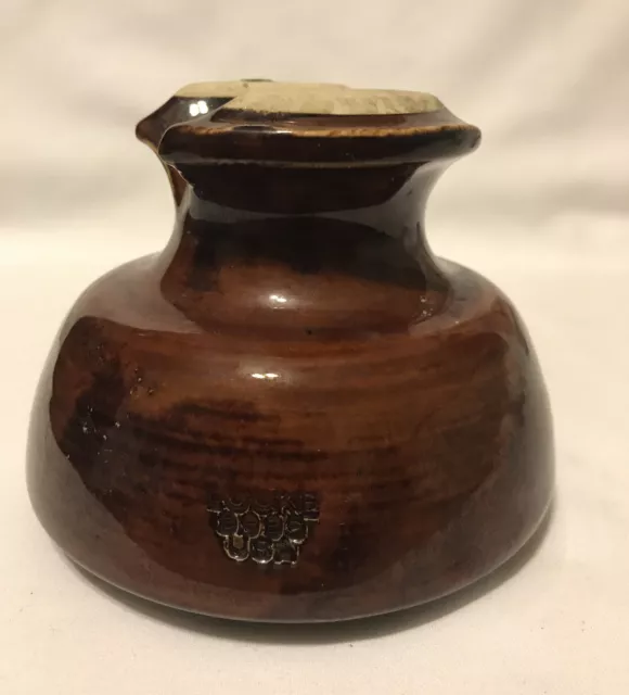 Antique Locke 9995 Brown Porcelain Ceramic Insulator